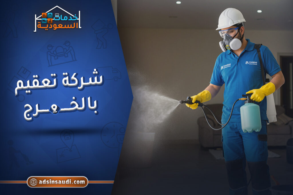 شركة تعقيم بالخرج معتمدة